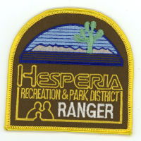 CALIFORNIA,HESPERIA RECREATION AND PARK DISTRICT RANGER 1